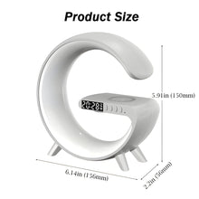 Fast Wireless Charging with 15W G & O Lamp Bluetooth Speaker & Alarm Clock