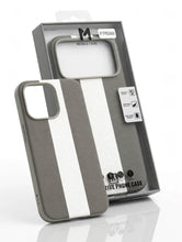 Stripe Leather Case for iPhone 13-17 Pro Max | VayroTech