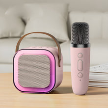 Wireless Mic & Portable Bluetooth speaker with Led Light