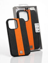 Stripe Leather Case for iPhone 13-17 Pro Max | VayroTech
