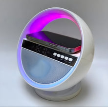 Fast Wireless Charging with 15W G & O Lamp Bluetooth Speaker & Alarm Clock